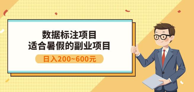 副业赚钱：人工智能数据标注项目，简单易上手，小白也能日入200+-项目收录网