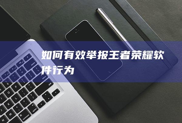 如何有效举报王者软件行为