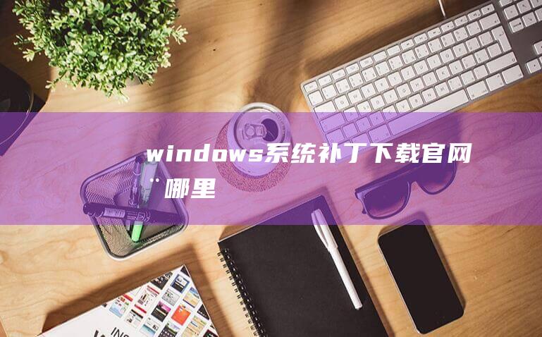 windows系统补丁下载官网在哪里