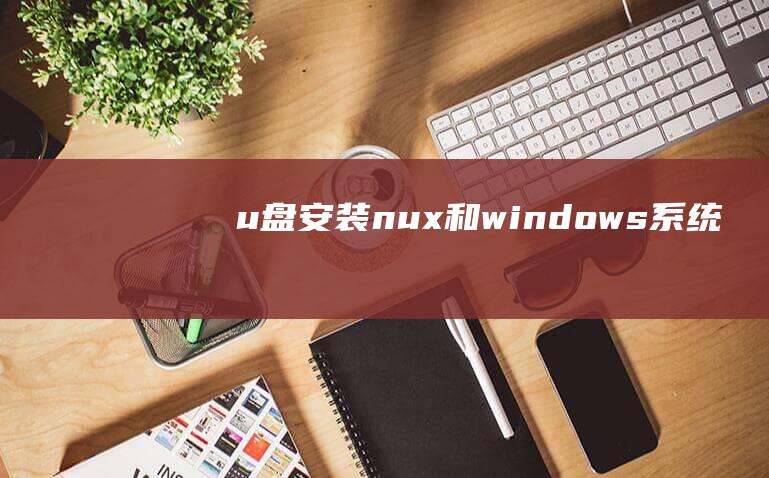 u盘安装nux和windows系统