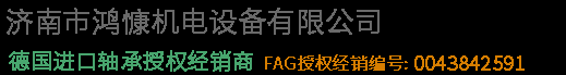 FAG轴承|INA轴承|进口轴承|舍弗勒集团—济南鸿慷机电 授权经销商