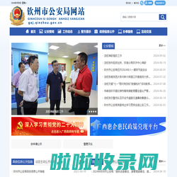 钦州市公安局网站 - http://gaj.qinzhou.gov.cn/