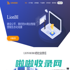 青山信息（LionBI）-构建公平、美好的BI商业智能营销生态化场景